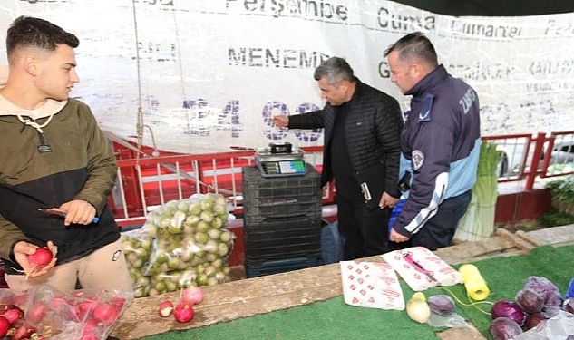 Bayraklı zabıtası sahada!