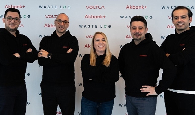 Akbank+ Girişimleri Voltla ve Waste Log 1 Milyon USD Yatırım Aldı