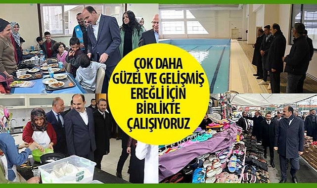 Başkan Altay: “Çok Daha Güzel ve Gelişmiş Ereğli İçin Birlikte Çalışıyoruz"