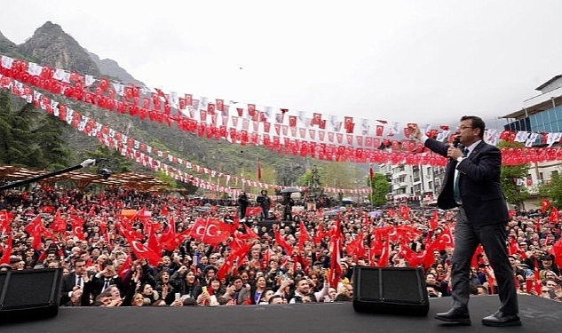 Amasya Yağmuru Dinlemedi, Ekrem İmamoğlu'nu Dinledi