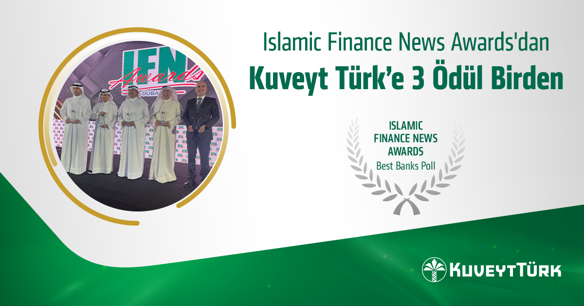 Kuveyt Türk’e IFN Awards’ta  3 ödül birden