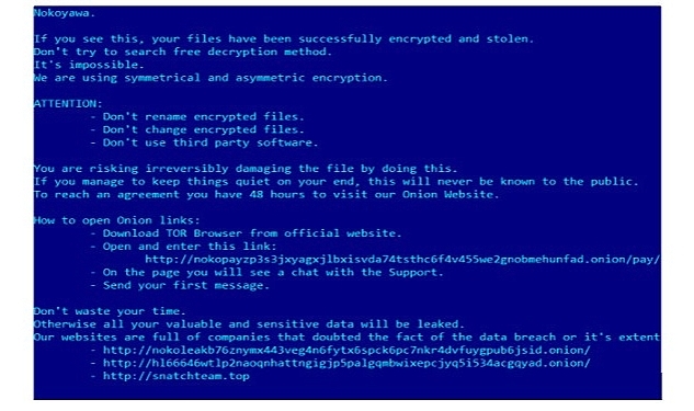 Microsoft Windows'taki sıfır gün açığı Nokoyawa fidye yazılımı saldırılarında kullanıldı