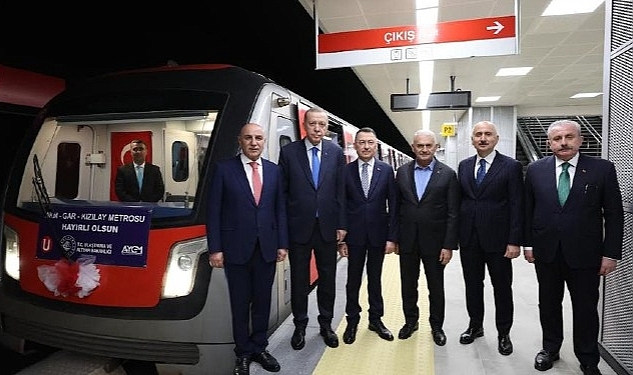 Keçiören Belediye Başkanı Turgut Altınok'tan Keçiören Metrosu İçin Cumhurbaşkanı Erdoğan'a Teşekkür