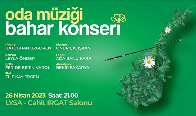 Oda Müziği Bahar Konseri LYSA'da!