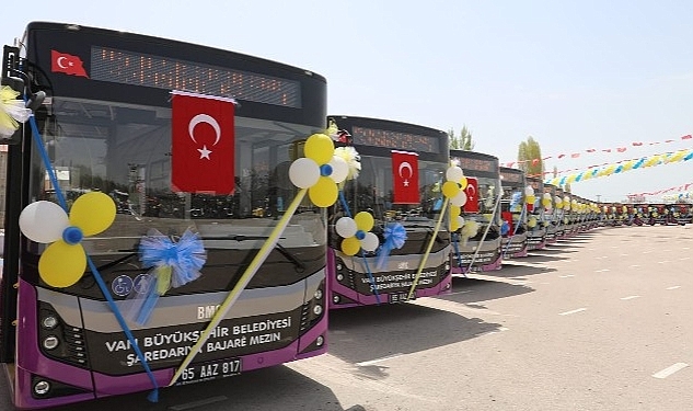 Van Büyükşehir Belediyesine ait toplu taşıma araçları Ramazan Bayramı süresince vatandaşa ücretsiz olarak hizmet verecek
