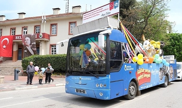 23 Nisan Coşkusu Tüm Şehri Sardı