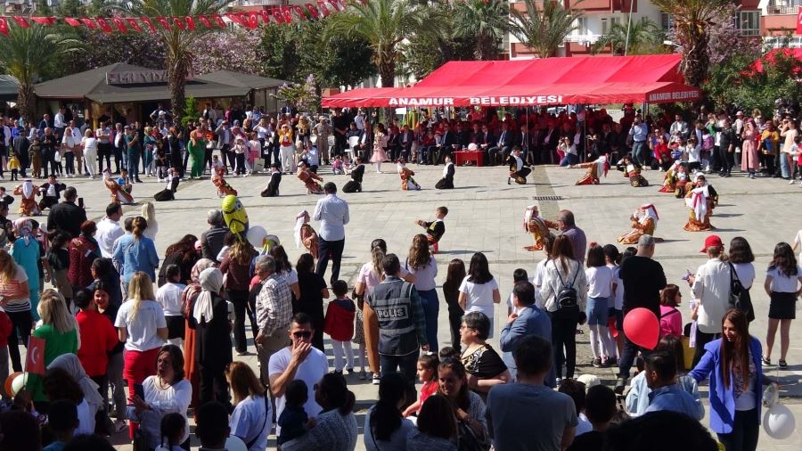 Bu 23 Nisan Anamur’un En Renkli Çocuk Bayramı Oldu