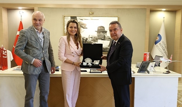 Çek Cumhuriyeti Ankara Büyükelçisi  Başkan Muhittin Böcek'i ziyaret etti