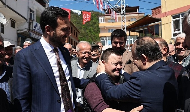 Bağcılar Belediye Başkanı Abdullah Özdemir, memleketi Kastamonu'ya çıkarma yaptı