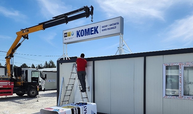 Konya Büyükşehir Hatay'da KOMEK Açıyor
