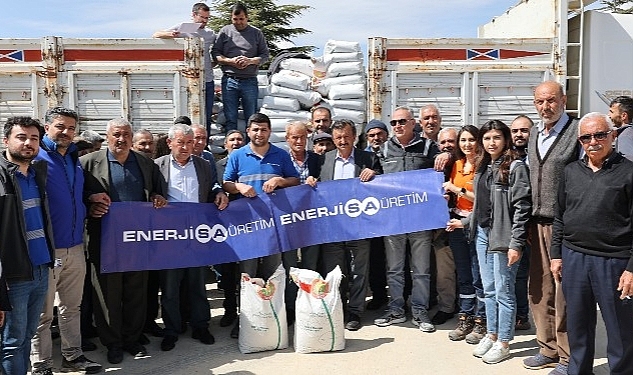 Enerjisa Üretim'den 125 Çiftçiye 5,5 Ton Yonca Tohumu Desteği