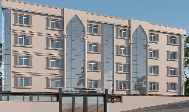Bağcılar Belediyesi, Cemevi'ne kış bahçesi yapıyor