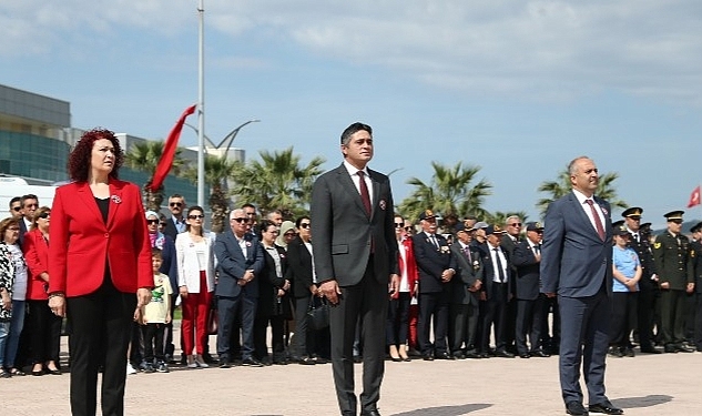 Aliağa'da Atatürk'ü Anma, Gençlik ve Spor Bayramı Coşkusu