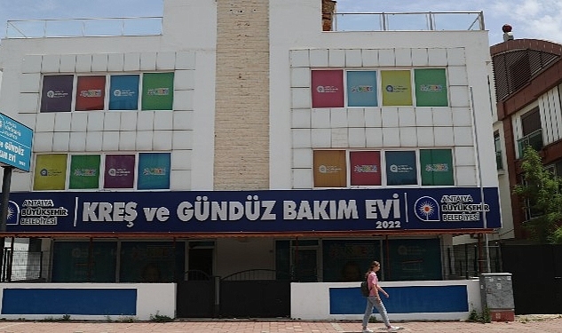 Antalya Büyükşehir'in Güzeloba kreşi açılıyor