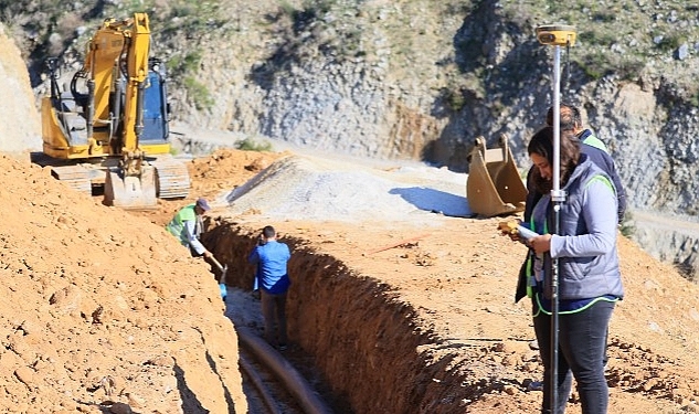 Muğla Büyükşehir, Milas'ta İçme Suyu Hat Yapımının Yüzde 98'ini Tamamladı