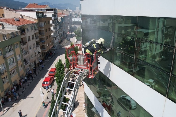 Manisa MASKİ’den tatbikat