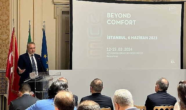 Mostra Convegno Expocomfort 2024 Tanıtımı İstanbul'da Yapıldı