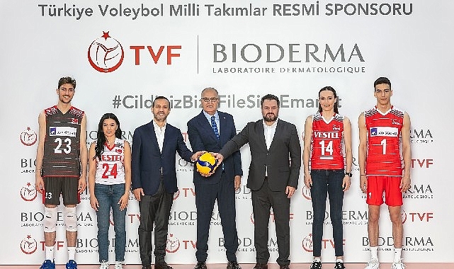 Bioderma 2 yıl daha Voleybol Milli Takımlar Resmi Sponsoru