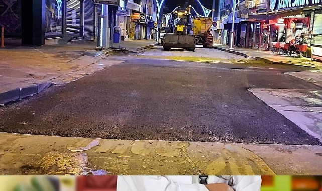 İzmit Alemdar Caddesi asfaltlandı