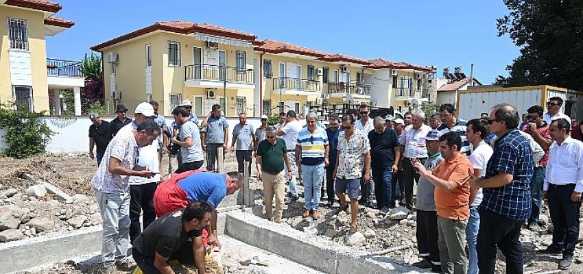 Çamyuva Kapalı Pazar Yerinin Temeli Atıldı