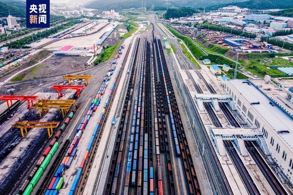 Çin’in kuzeydoğusundan Avrupa’ya giden yük treni sayısında artış