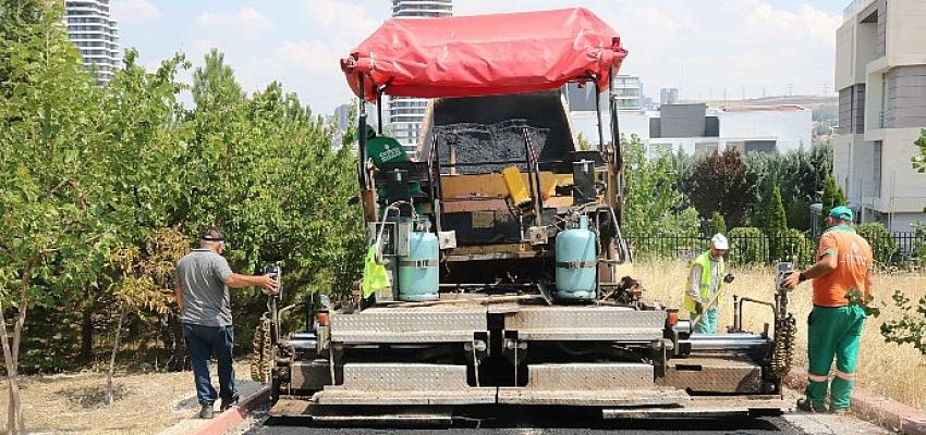 Çankaya’da Asfalt Çalışmaları Hız Kesmiyor