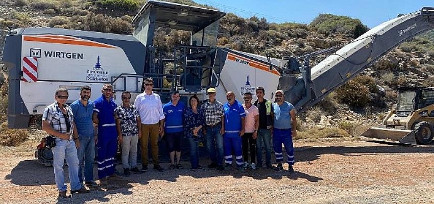 Karaburun’un can damarı Yeniliman yolu sil baştan