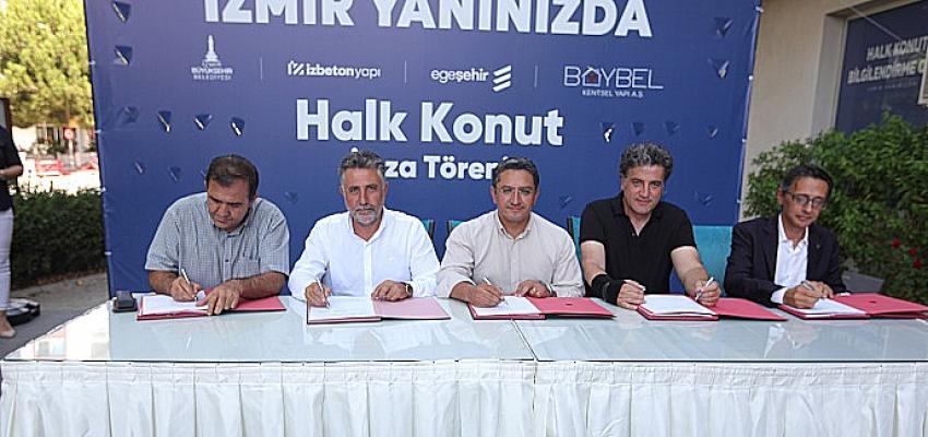 Halk Konut Projesi’nde ikinci imzalar atıldı