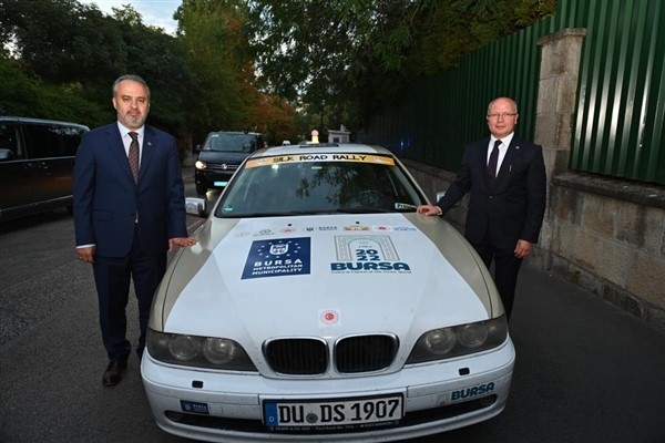 “Tuna’dan Orhun’a İpek Yolu Rallisi” Bursa’da