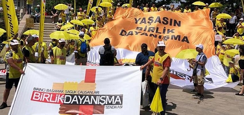 Birlik ve Dayanışma Sendikasından Yönetmelik Tepkisi: İhtar puanı alanın maaşı kesilerek Sağlık çalışanları susturulmak isteniyor