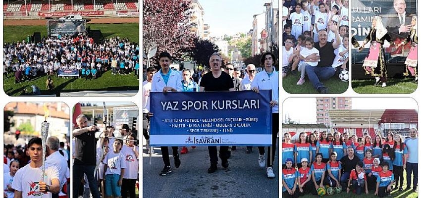 Yaz Spor Okulları Büyük İlgi Gördü