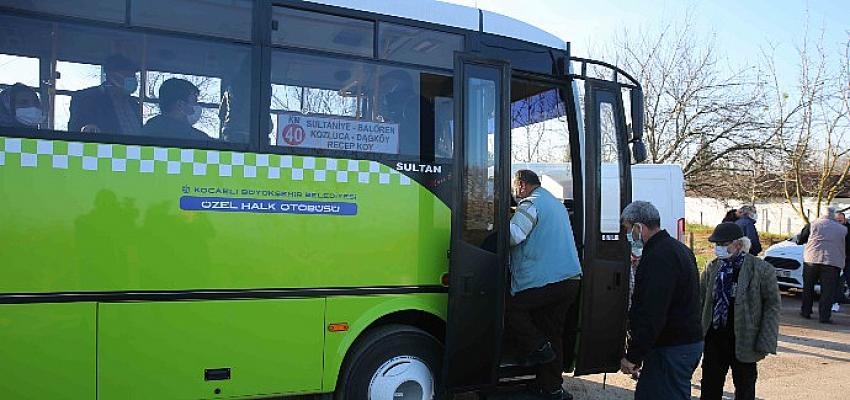 Kırsalda toplu ulaşım hattı 85