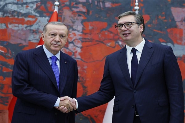 Cumhurbaşkanı Erdoğan, Sırbistan Cumhurbaşkanı Vucic ile ortak basın toplantısı düzenliyor
