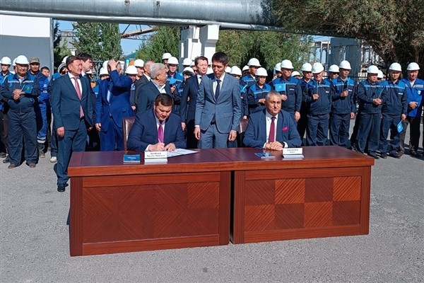 Aksa Enerji, Kazakistan’daki yeni yatırım için düzenlenen resmi törene katıldı