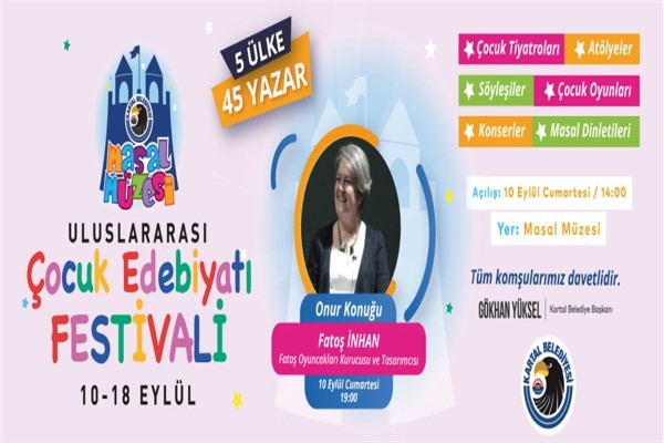 Kartal’da “Uluslararası Çocuk Edebiyatı Festivali” başlıyor