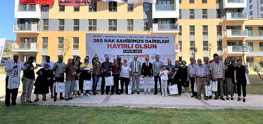 Kepez-Santral Projesi’nde  3. Anahtar Teslim Töreni