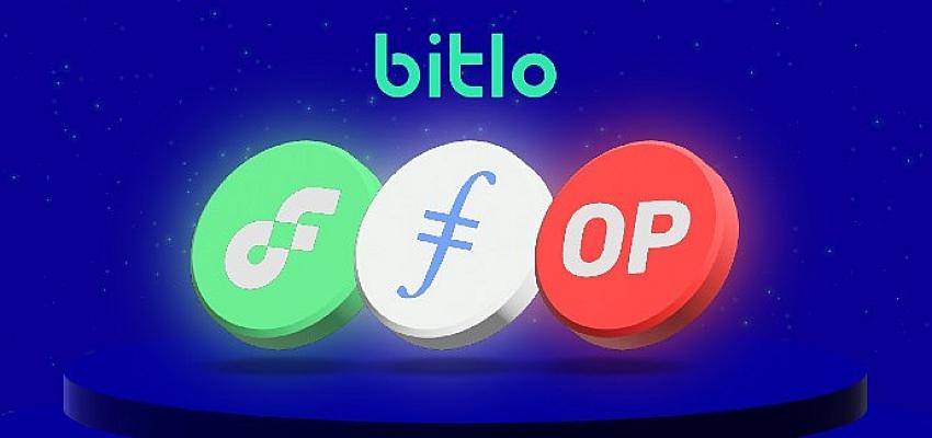 OP, FLOW ve FIL tokenlar Bitlo