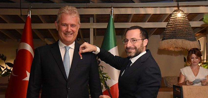 Özgener’e İtalya Devlet Nişanı verildi
