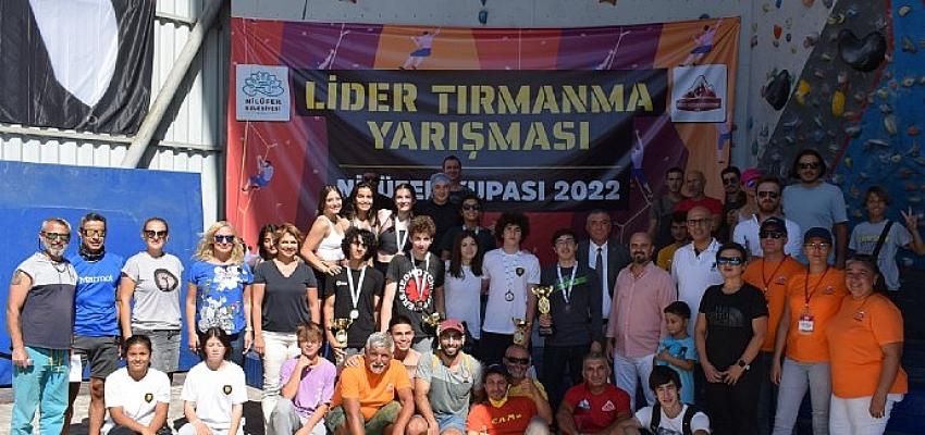 Lider tırmanma yarışması nefes kesti