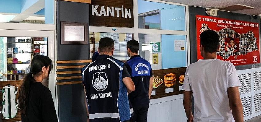 Van Büyükşehir Belediyesi, kentteki eğitim - öğretim kurumlarının kantinlerinde denetim yaptı