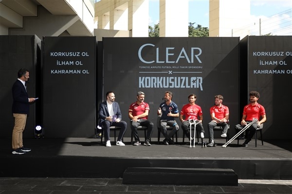 Clear, Türkiye Ampute Futbol Milli Takımı sponsoru oldu