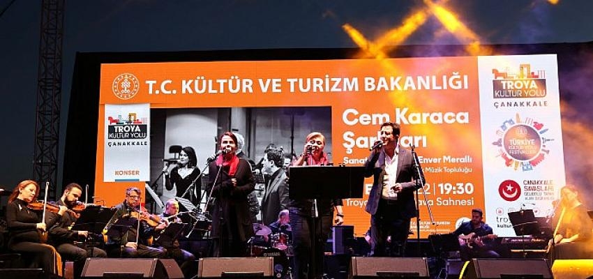 Troya Kültür Yolu Festivali’nde  Şehrin Dört Bir Yanı Sanat