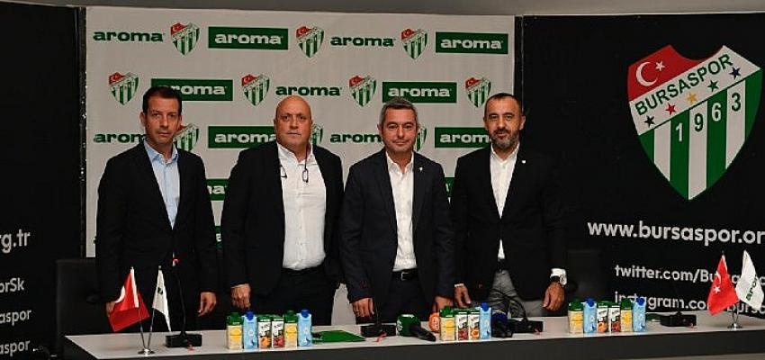 Aroma, Bursaspor’a Verdiği Desteği Bu Sezon da Sürdürüyor