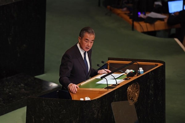Çin Dışişleri Bakanı Wang Yi BM Genel Kurulu’nda konuştu