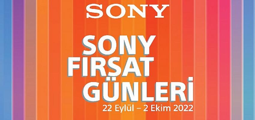 Sony’nin büyük alışveriş etkinliği Sony Fırsat Günleri başladı!