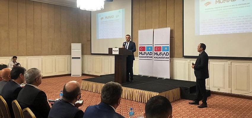 Türkiye-Kazakistan İş Forumu Almatı