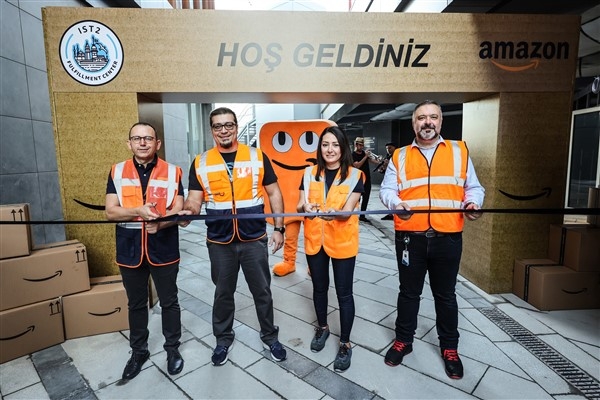 Amazon’un Türkiye’deki ilk lojistik üssü açıldı