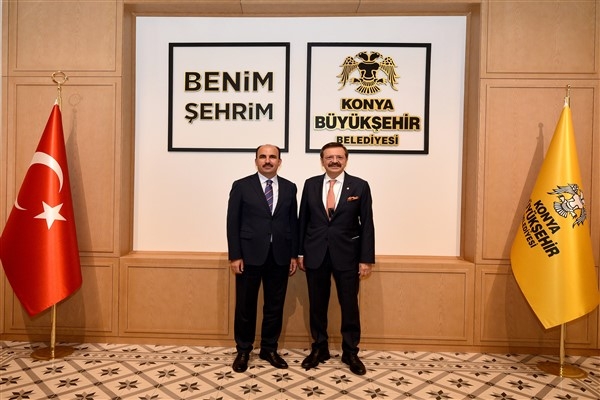 TOBB Başkanı Hisarcıklıoğlu Başkan Altay’ı ziyaret etti