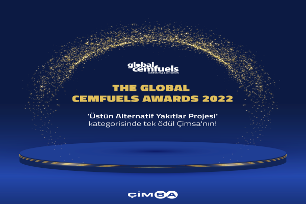 Çimsa, The Global CemFuels Awards’dan ödül aldı