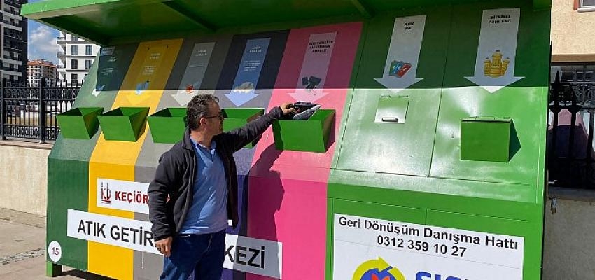 Atık Getirme Merkezi Keçiören’in Her Yerinde